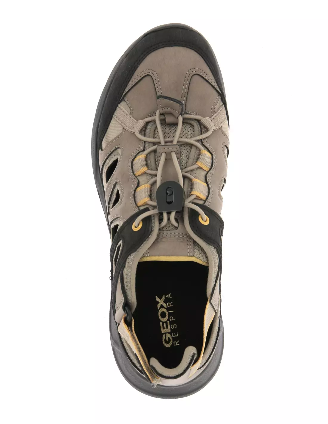 GEOX SANZIO - Sandales, mules & nu-pieds SABLE