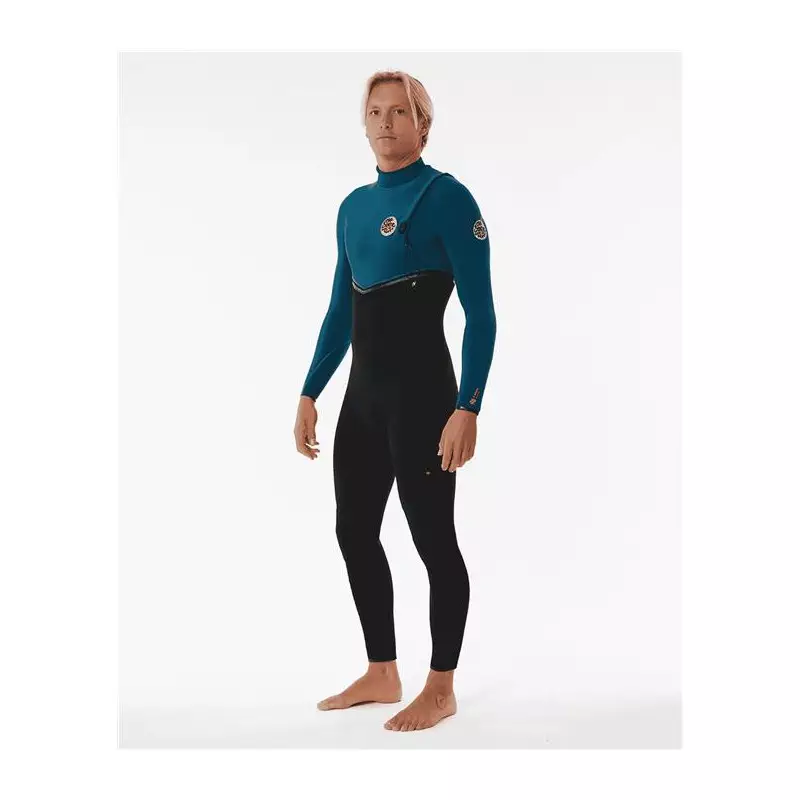 Combinaison intégrale RIPCURL E Bomb 43Gb Z/Free Stmr Blue Green