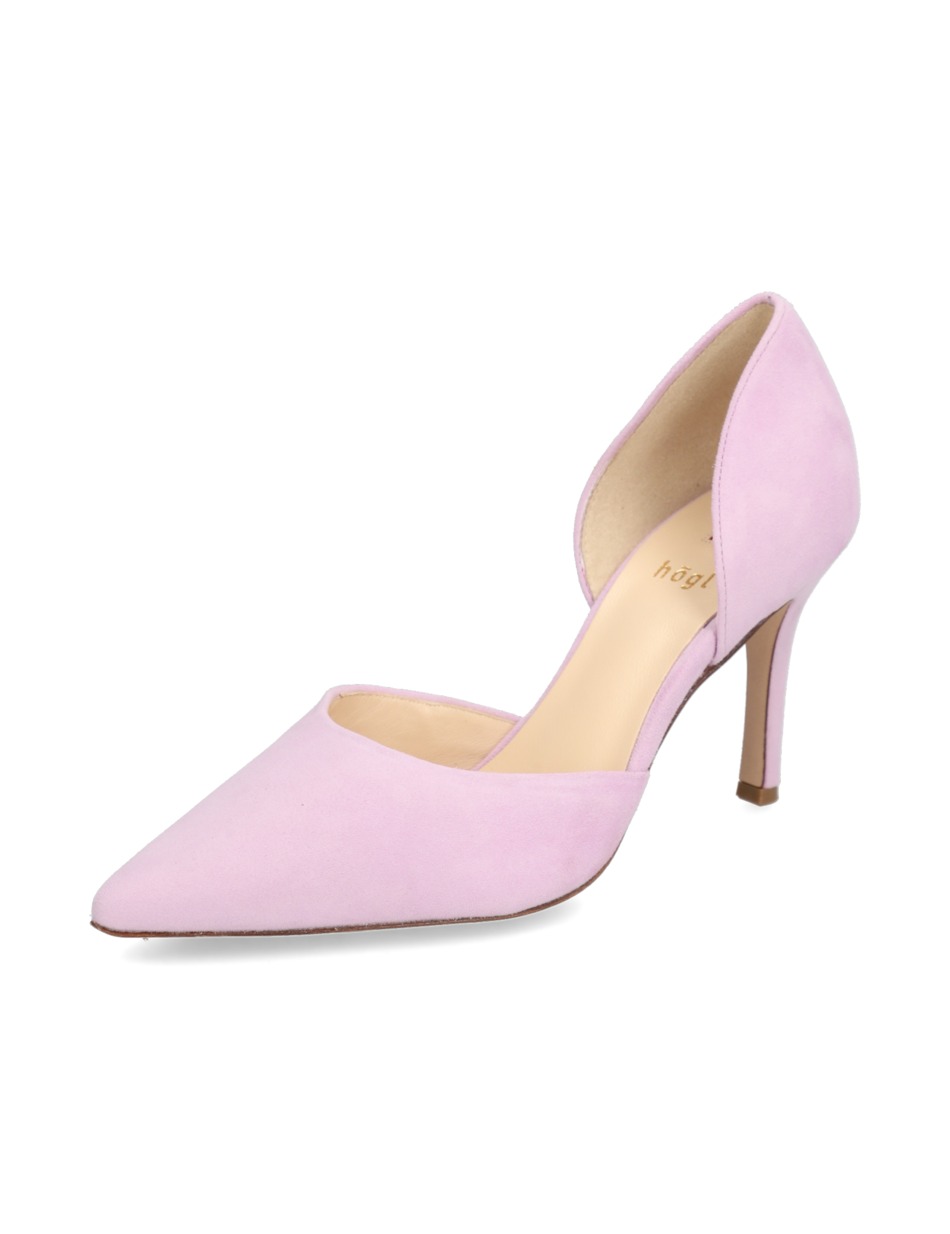 Veloursleder Pumps