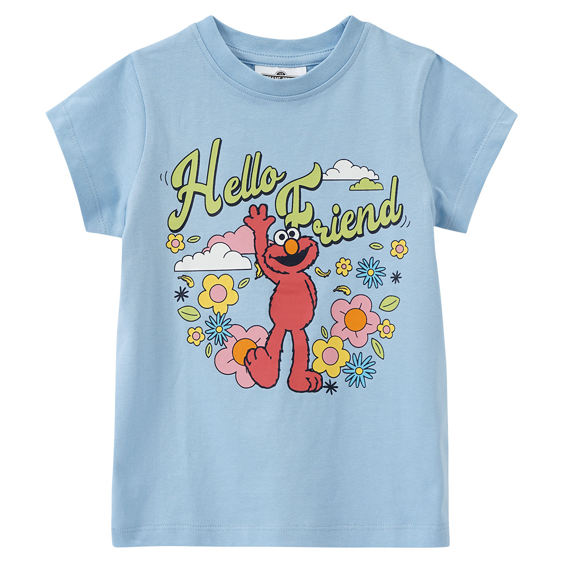 Topolino Sesamstraße T-Shirt mit Print hellblau