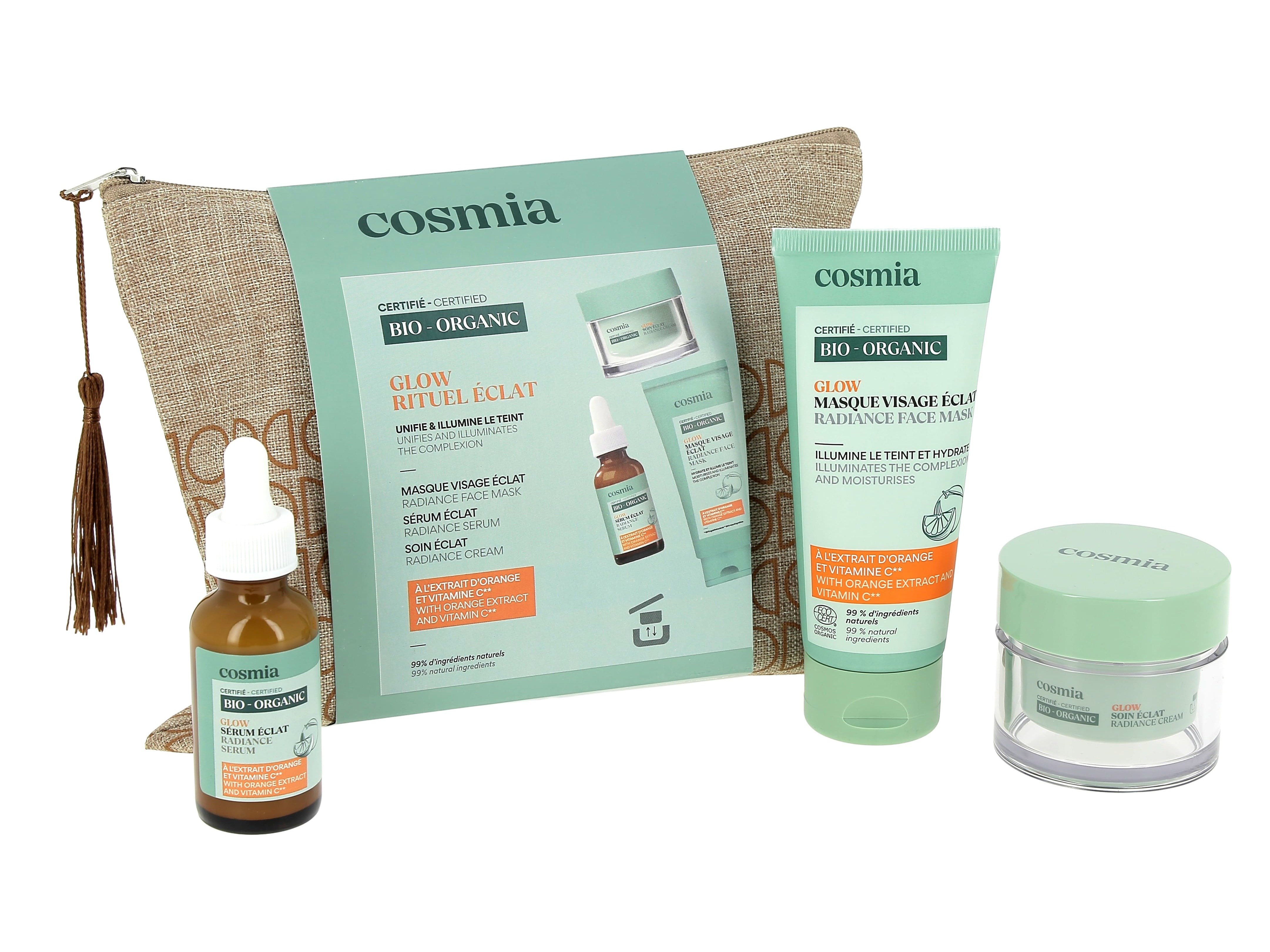 CONJUNTO COSMIA ROTINA COSMOS GLOW