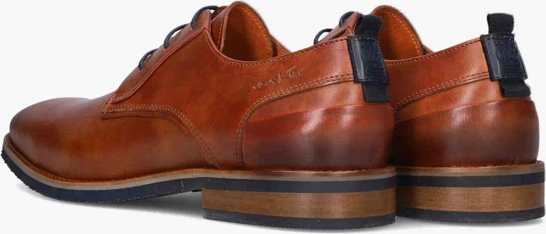 VAN LIER cognac van lier nette schoenen 2358640
