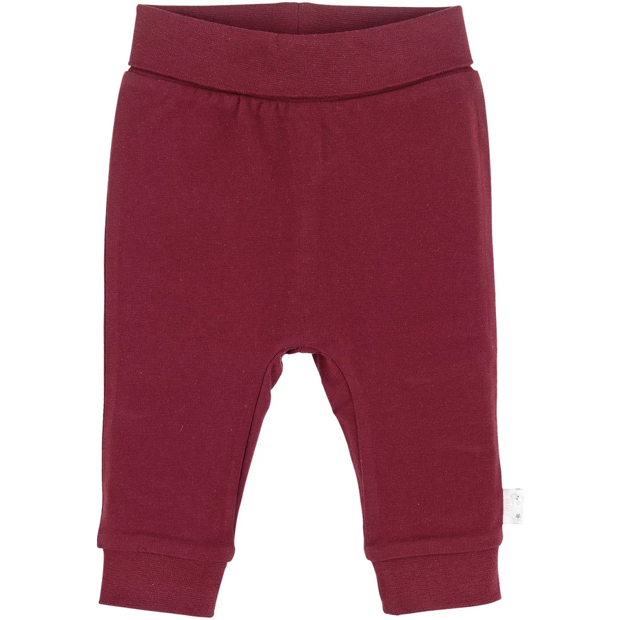 Sterntaler Hose uni Elia dunkelrot