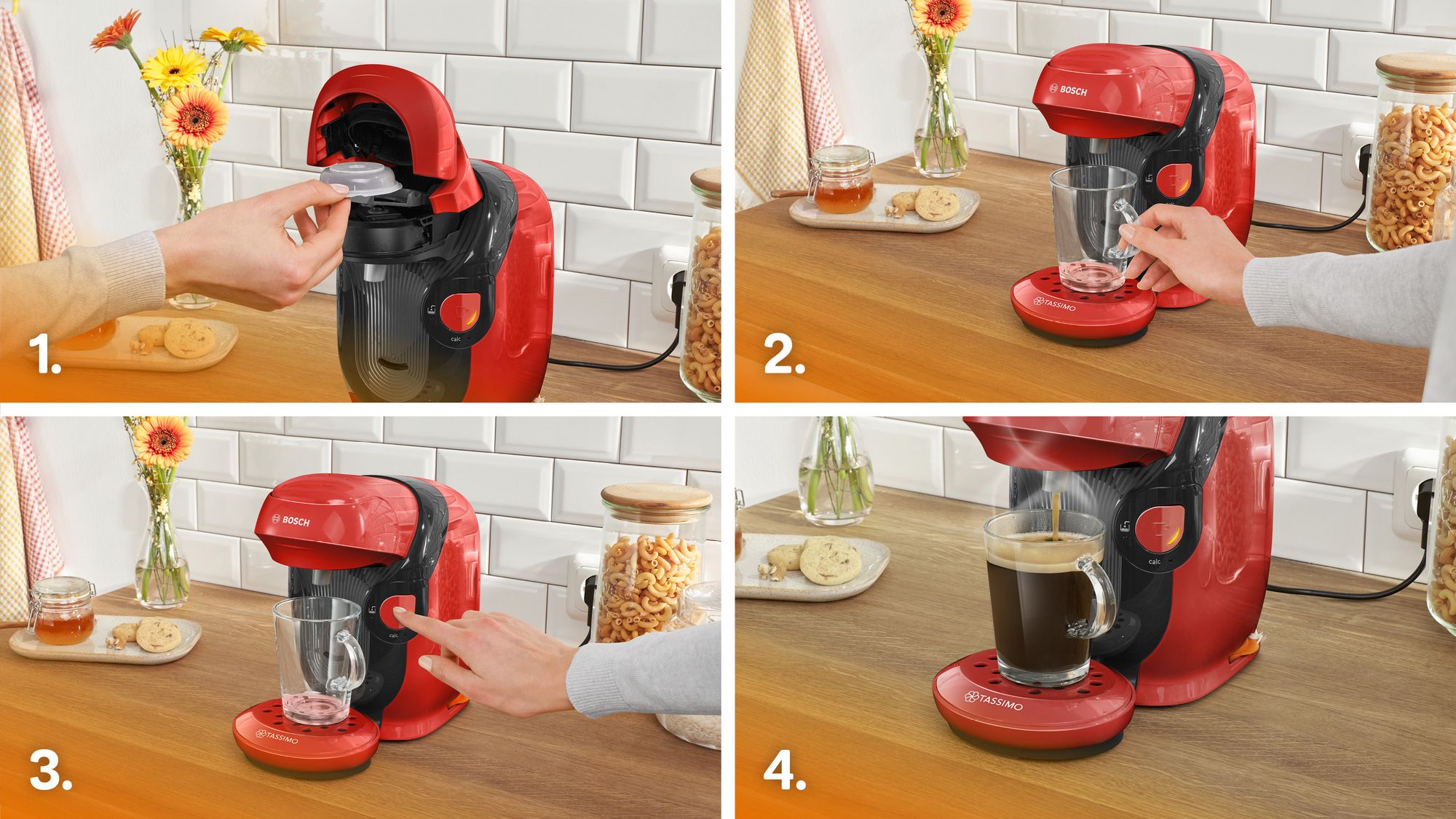 Cafeteira multifuncional TASSIMO STYLE TAS1103