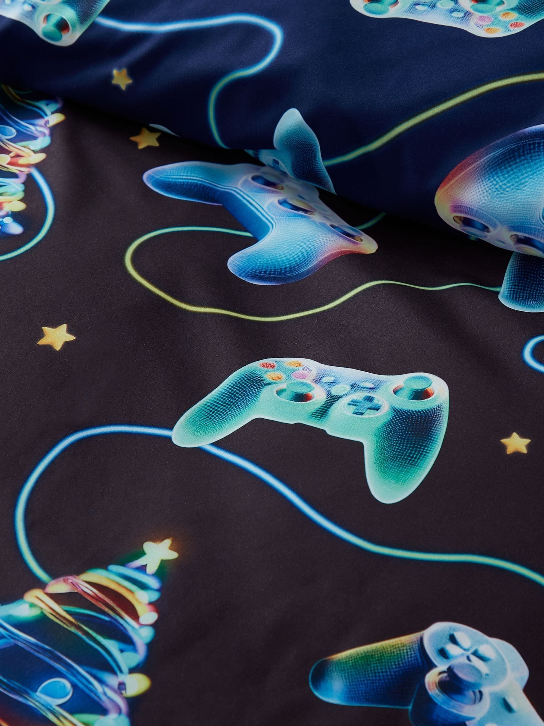 Catherine Lansfield So Soft omkeerbare dekbedovertrekset met kerstthema voor gamers