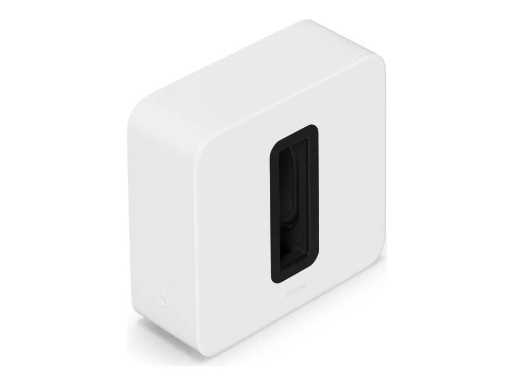 Sonos SUB 4 - Subwoofer - trådløs - Ethernet, Fast Ethernet, Wi-Fi 6 - hvid