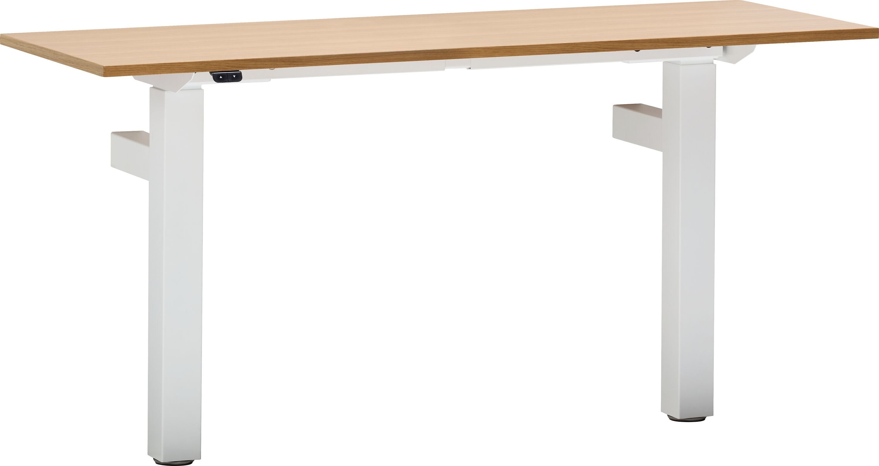 FLEXCUBE Wandtisch höhenverstellbar - Eiche / B: 140.0 cm x T: 50.0 cm x H: 67.5 cm