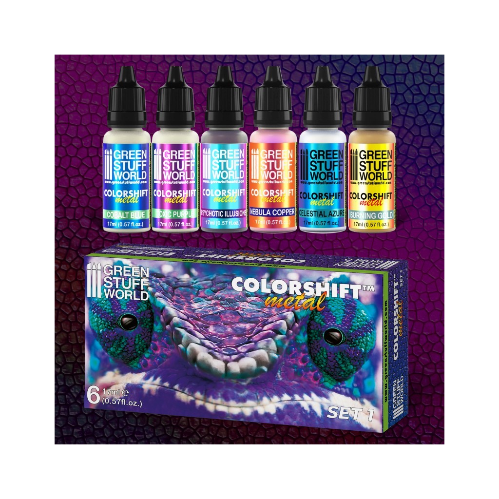 Set de Peintures Acryliques Caméléon - Set 1