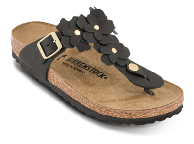 Birkenstock Gizeh Flower Original Sandal Narrow Sort 1026719