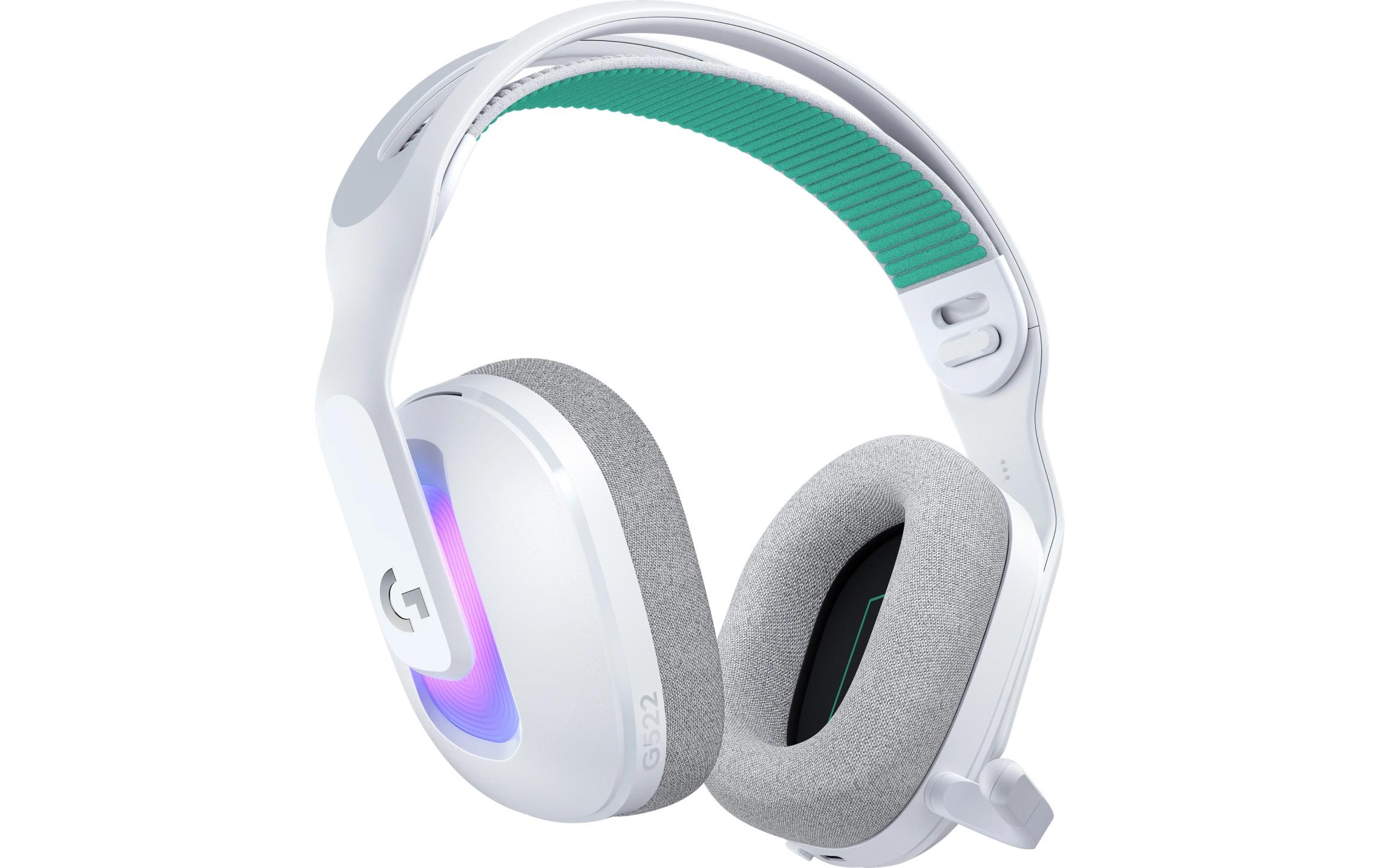 Kabelloses LIGHTSPEED Gaming-Headset G522 Weiss<br>Leistungsstarke Gaming-Kopfhörer