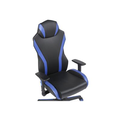 Fauteuil gamer ONLINE - accoudoirs réglables - enceintes intégrées - noir et bleu