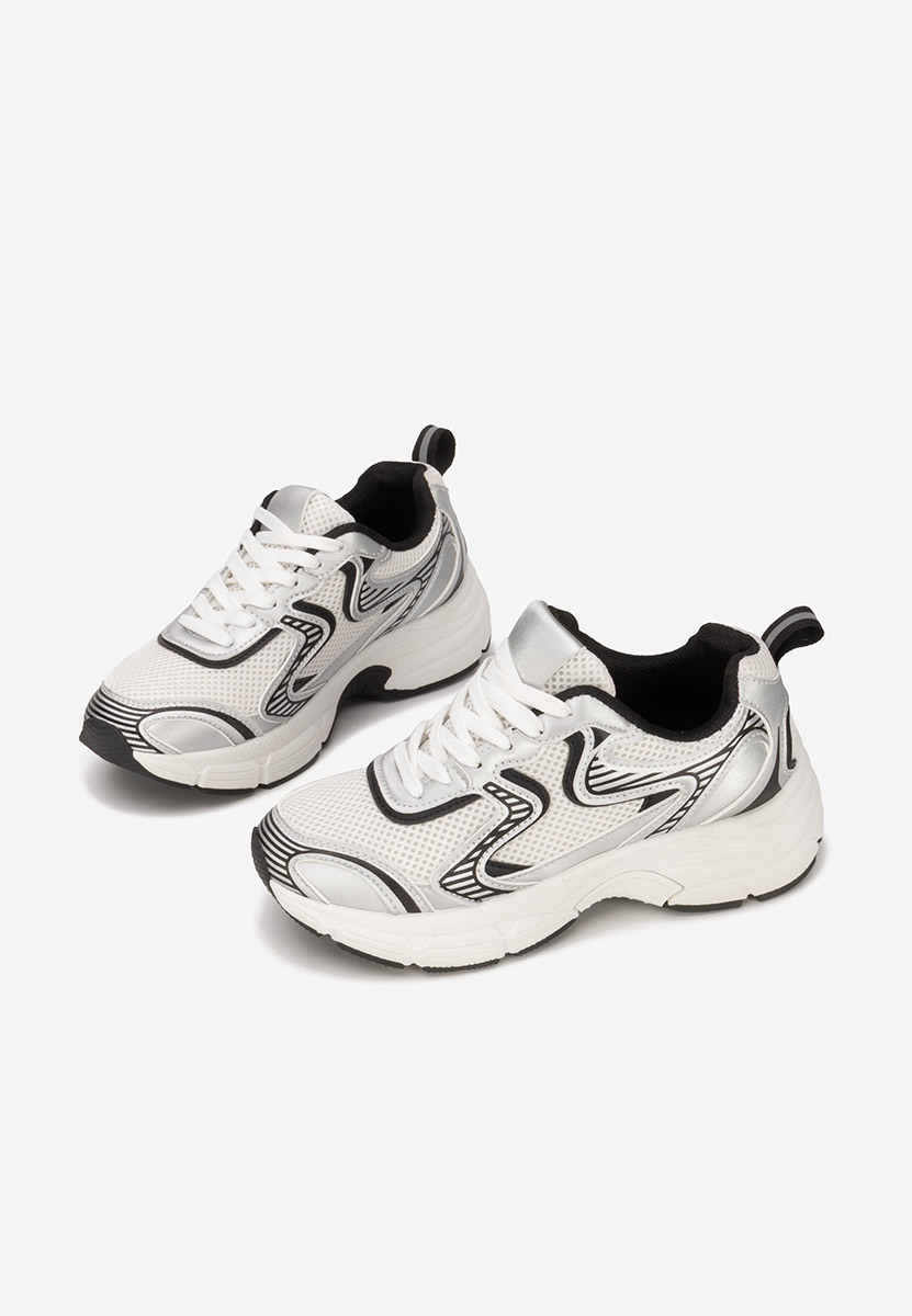 Baskets pour femme blancs Natalis V2