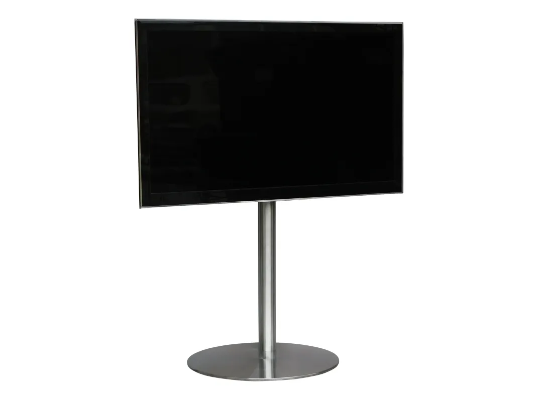 Sinox StandView - Stativ - for LCD display - aluminium, børstet stål - sølv - skærmstørrelse: 26