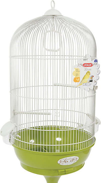 Cage arabesque Léonie 50 cm sur pied Zolux olive