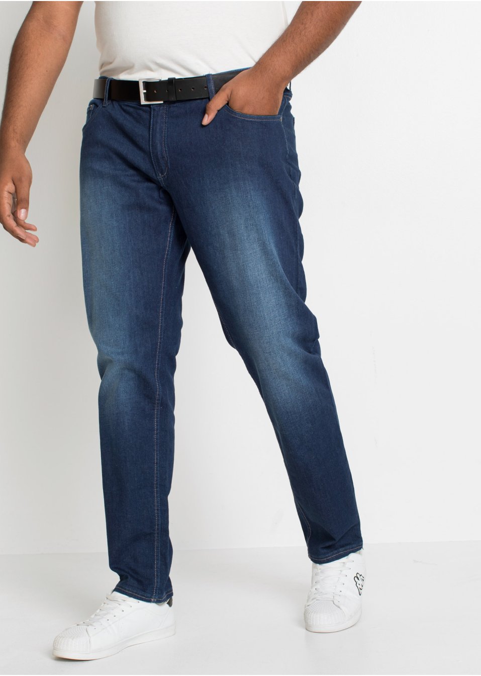 Jean extensible Regular Fit coupe confort, Tapered