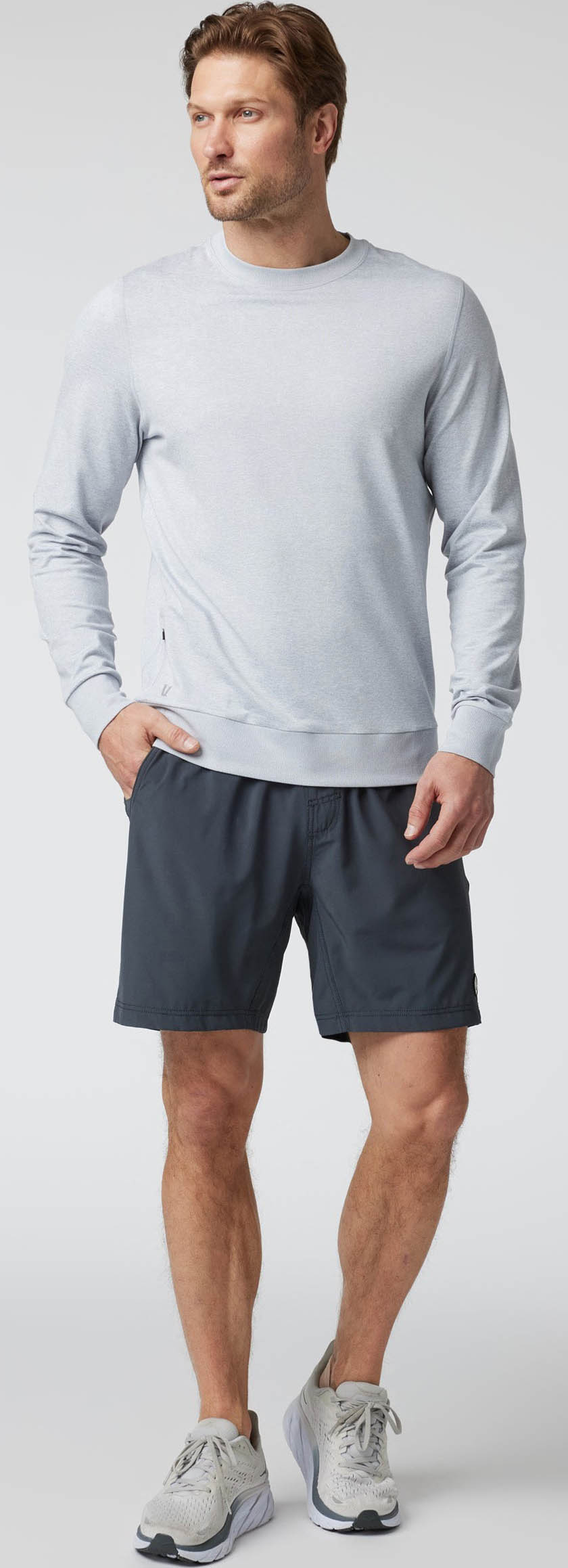 Ponto Performance Crew Herre HPT/Platinum Heather