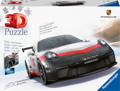 Ravensburger Porsche 911 MK2 GT3 Cup 3D-puslespill 152 Brikker