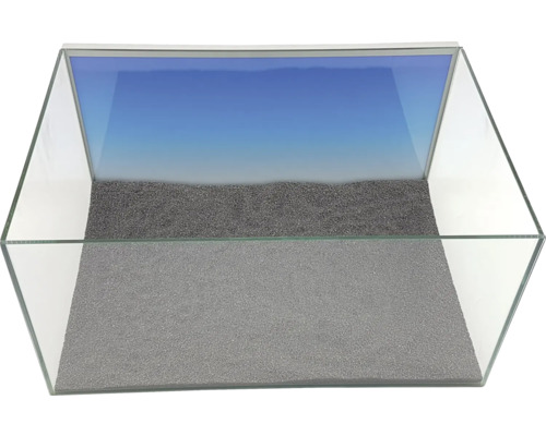 LED-achtergrondverlichting LIDO 200, verlichte aquariumachtergrond, achtergrondverlichting, aluminium, LED-lamp 27 W, 698 x 523 x 22 mm