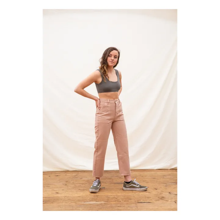 Matona Brassière Basic Coton Bio - Collection Femme  | Gris anthracite