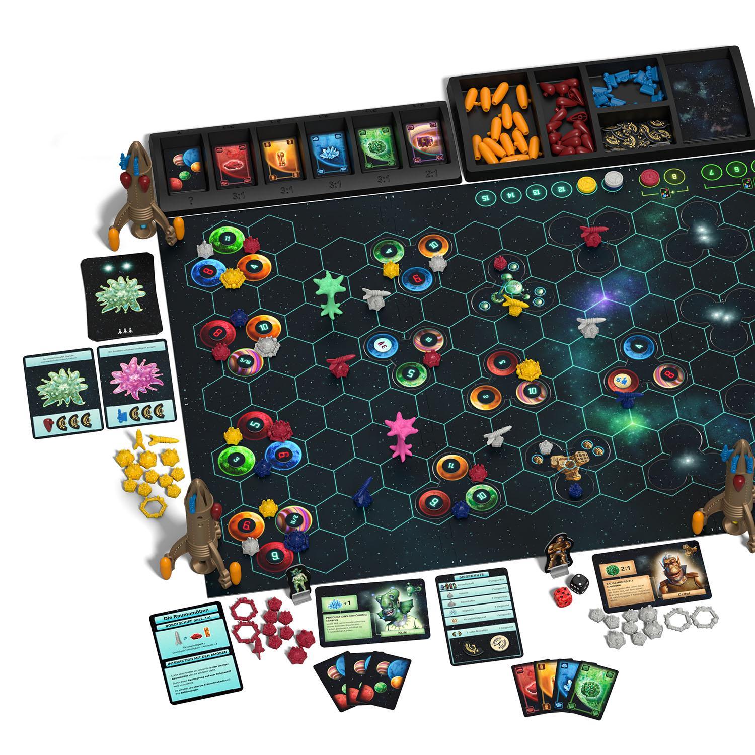 Spiele-Erweiterung CATAN-STERNENFAHRER - NEUE BEGEGNUNGEN in bunt