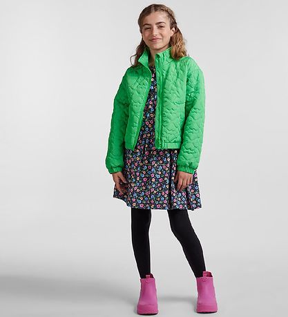 Pieces Kids Steppjacke - PkHeart - Irisch Green