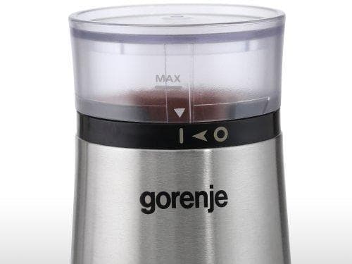 Gorenje kaffekværn SMK150E 150 W, Kaffebønner kapacitet 60 g, Låg sikkerhedsafbryder, Rustfrit stål