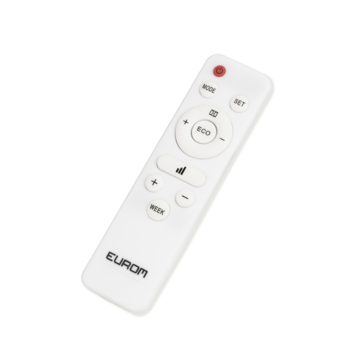 Eurom convectorkachel Alutherm Plint 1000 wit met Wifi