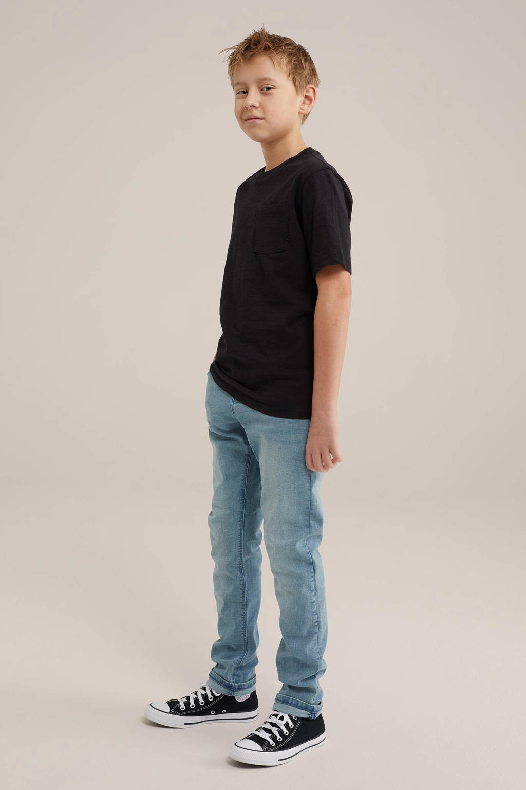 WE Fashion T-shirt zwart