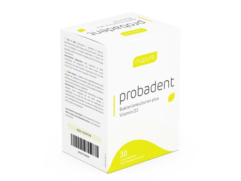 nupure probadent 30 Lutschtabletten Probiotika Lutschtabletten bei Mundgeruch