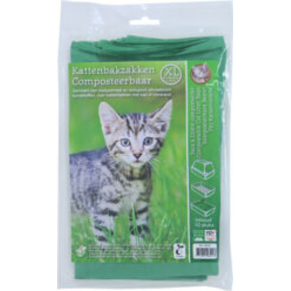 Boon Kattenbakzak Compost Pak XL10 stuks