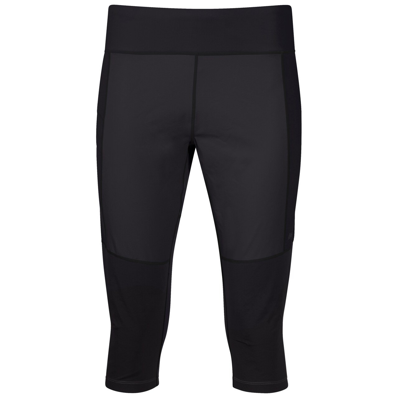 Fløyen 3/4 Outdoor Tights Dame BLACK