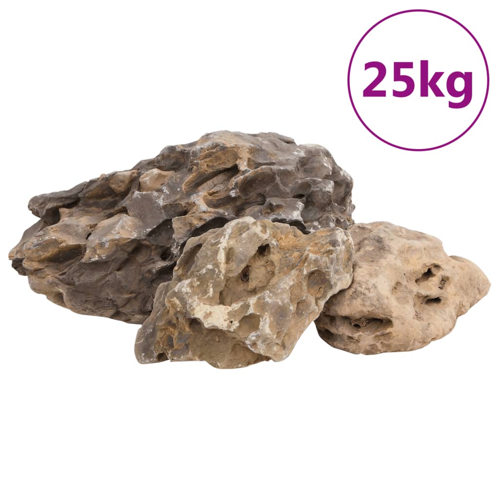 Pierres du dragon 25 kg marron 10-40 cm