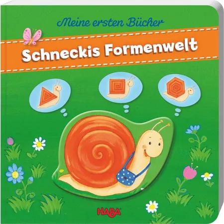 HABA 300643 Meine ersten Bücher Schneckis Formenwelt