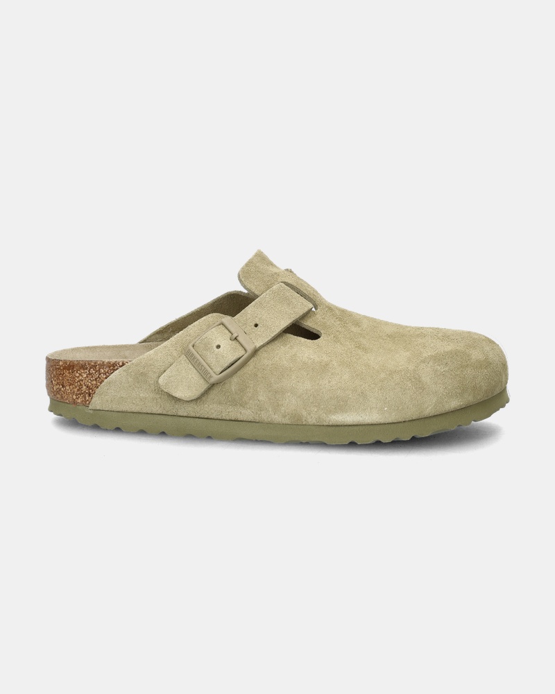 Birkenstock Boston Clog Instapschoenen  - bruin