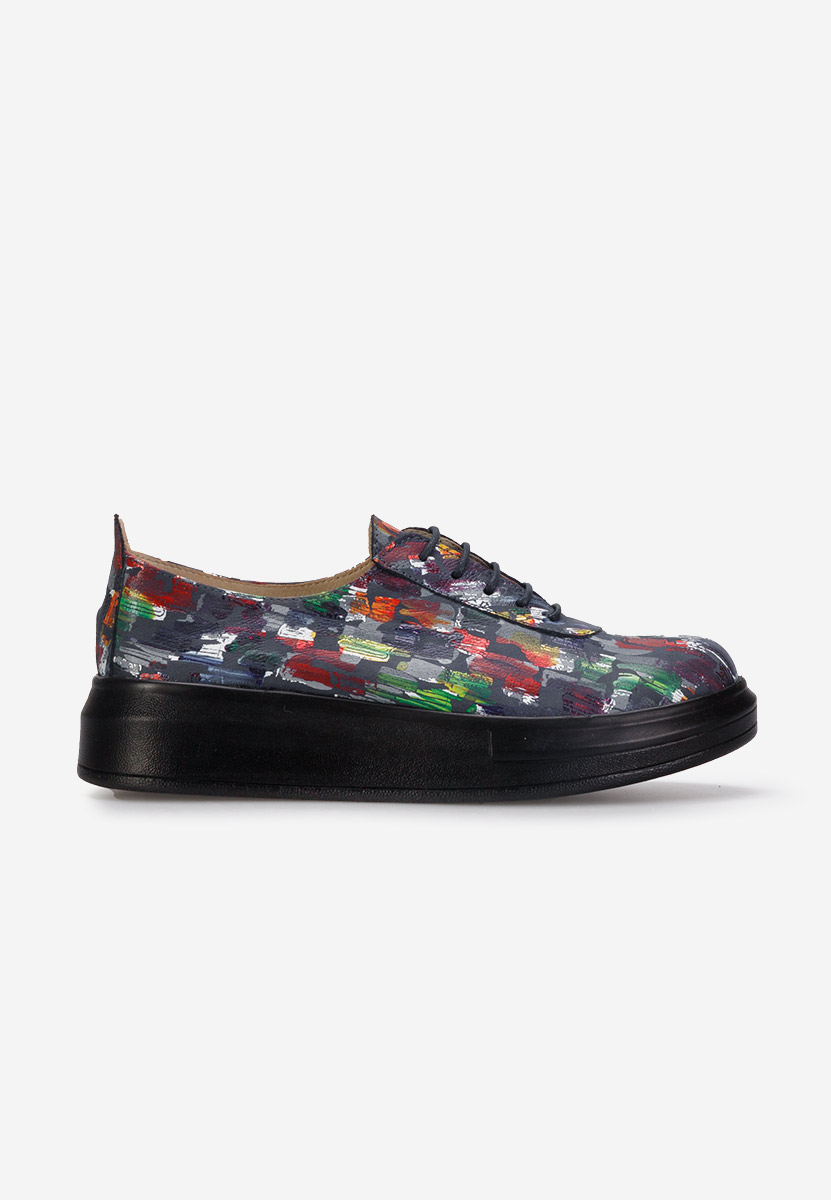 Chaussures casual femme en cuir multicolores Elma  V2