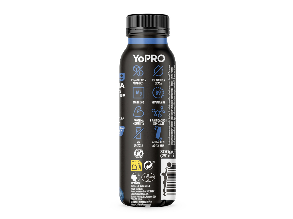 IOGURTE LIQUIDO YOPRO MIRTILO 300G