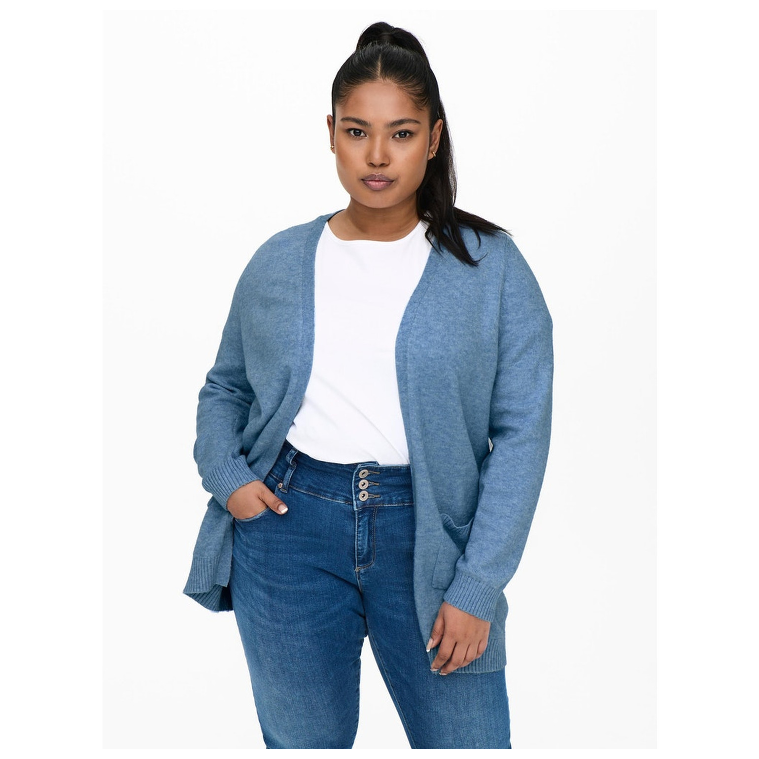 Carmakoma CARESLY L/S OPEN CARDIGAN KNT