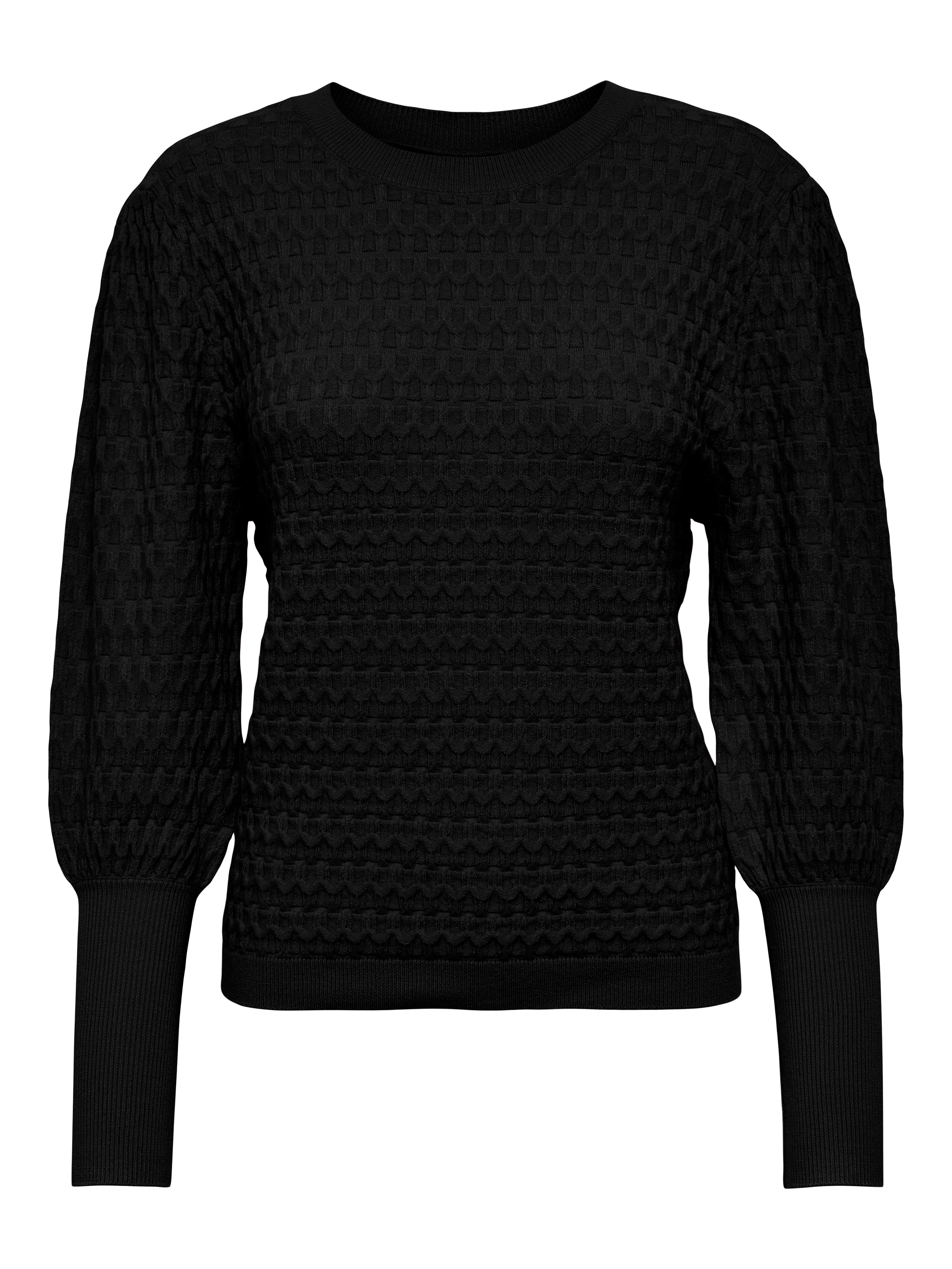 ONLFAYE Strickpullover Black