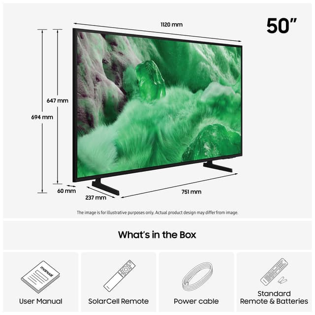 Samsung 50” Q7F3 4K QLED Smart TV (2025)