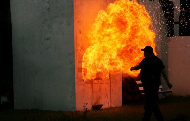 Pyrotechniker für einen Tag Michelfeld