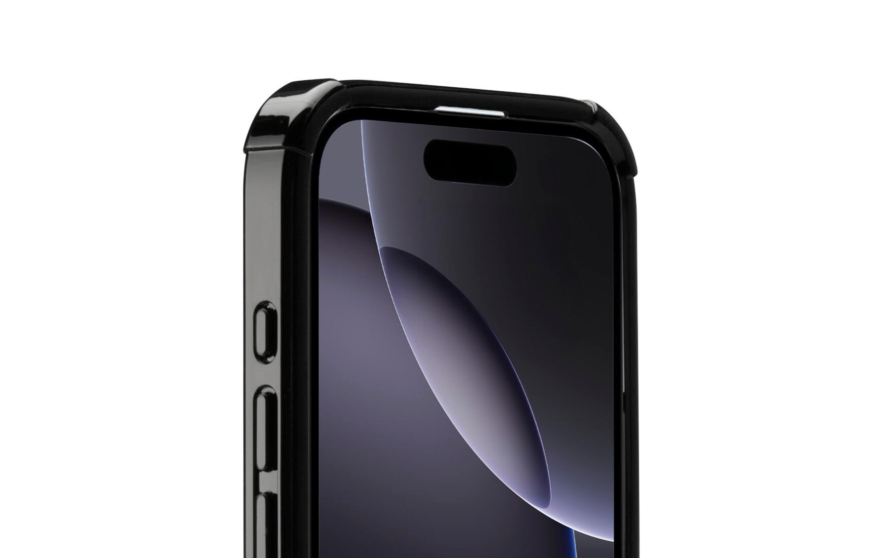 Back Cover Extreme Protect iPhone 16 SchwarzBack-Cover für das Apple iPhone 16
