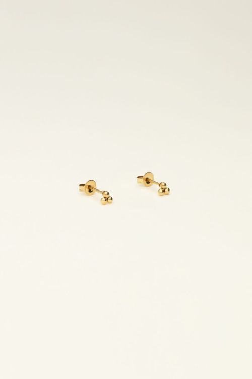 Universe studs met drie bolletjes