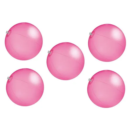 Macma Strandball pink, 5 Stück