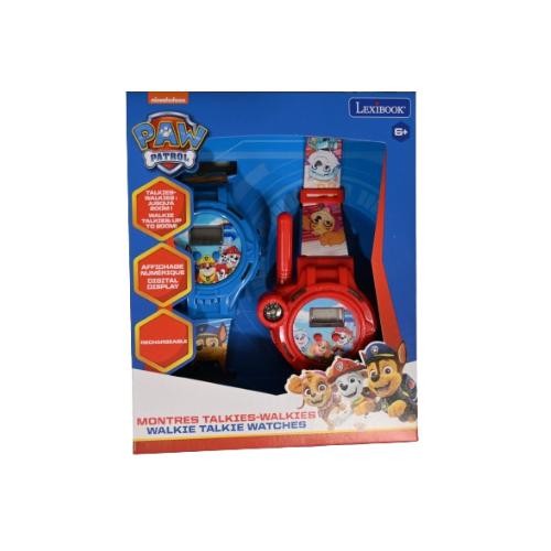 Lexibook - Paw Patrol Walkie Talkie 2-i-1 ur (200m)