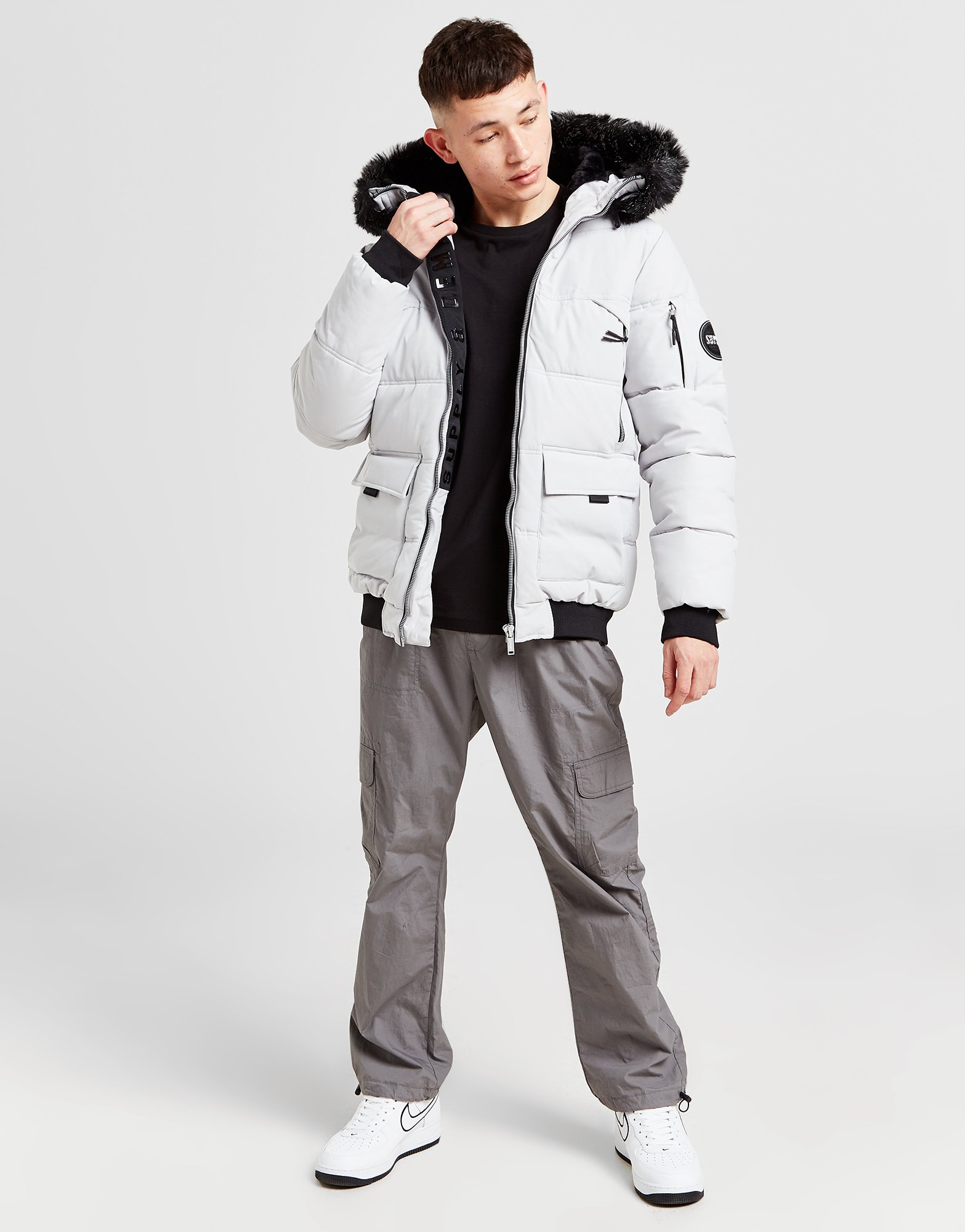 Supply & Demand Veste Parka Courte Taymore Homme
