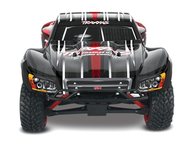Traxxas Short Course Truck Slash 4x4 Titan Schwarz, RTR, 1: Kleiner SCT mit Allradantrieb und 550er Brushed Motor