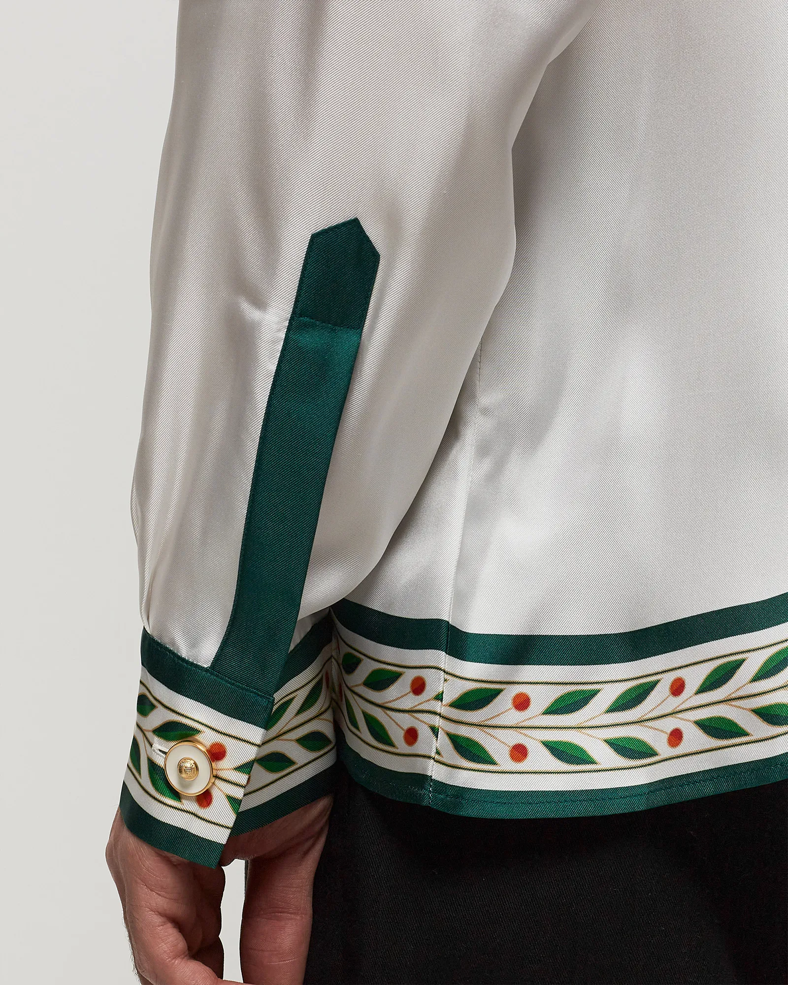 Casablanca CLASSIC COLLAR LONG SLEEVE SHIRT