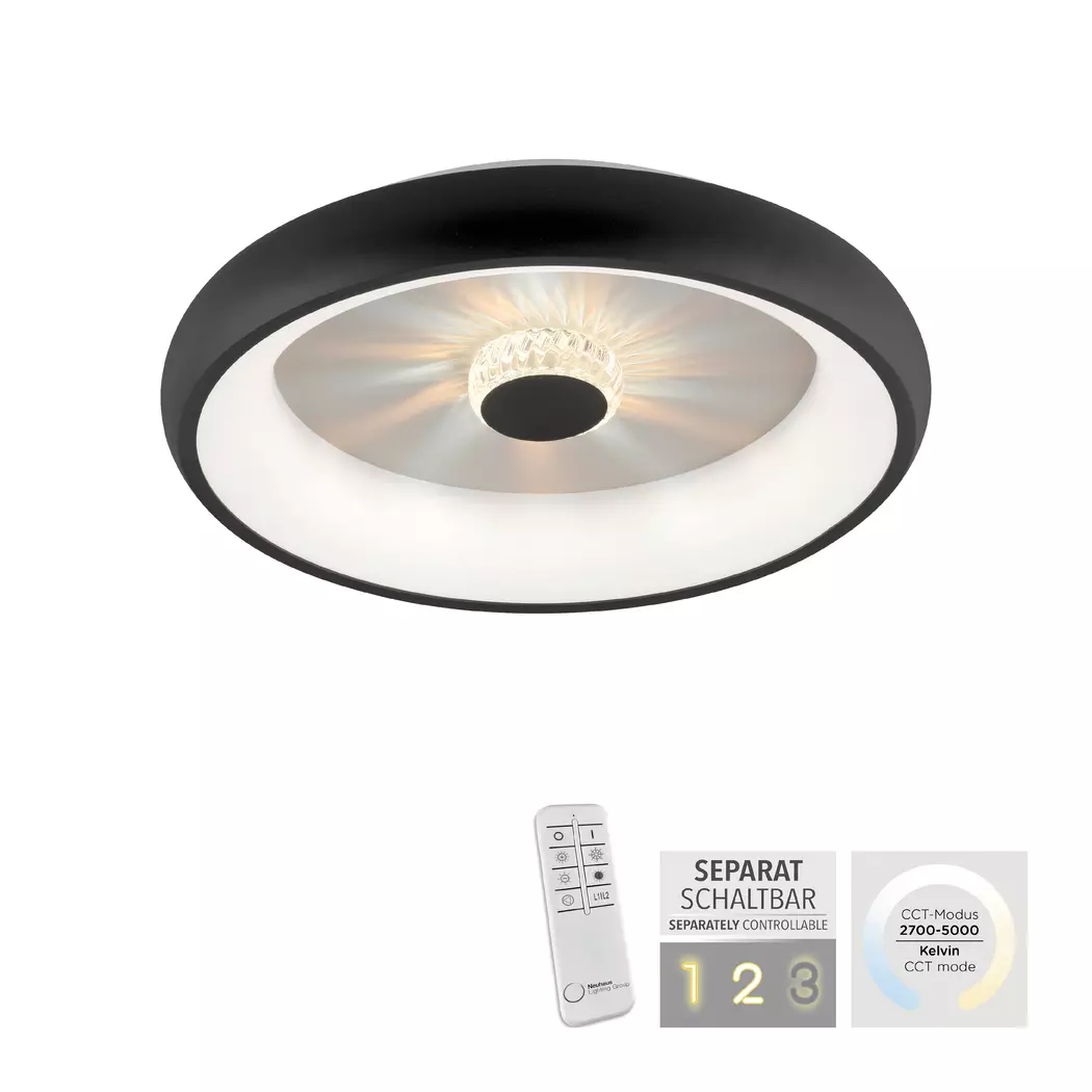 LED-Deckenleuchte Vertigo