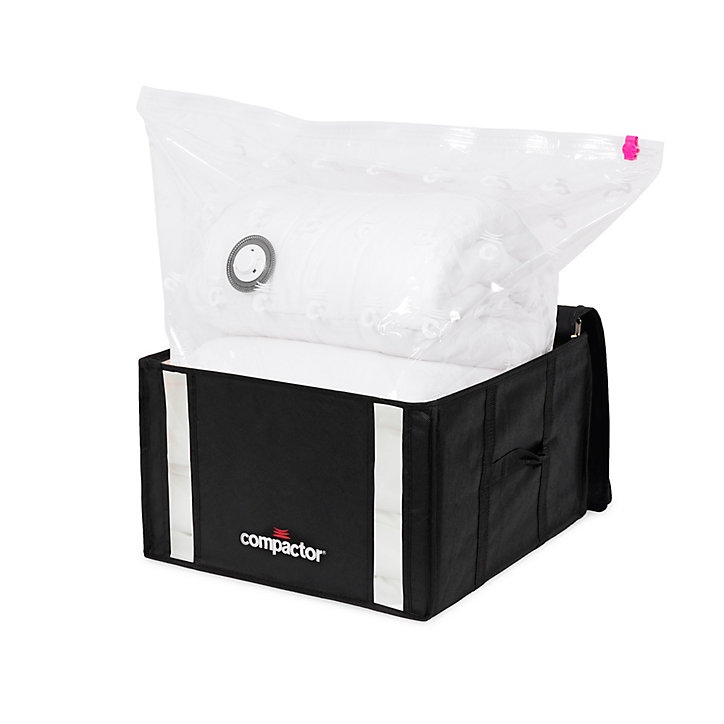 Housse de rangement sous-vide 125L Compactor M noir
