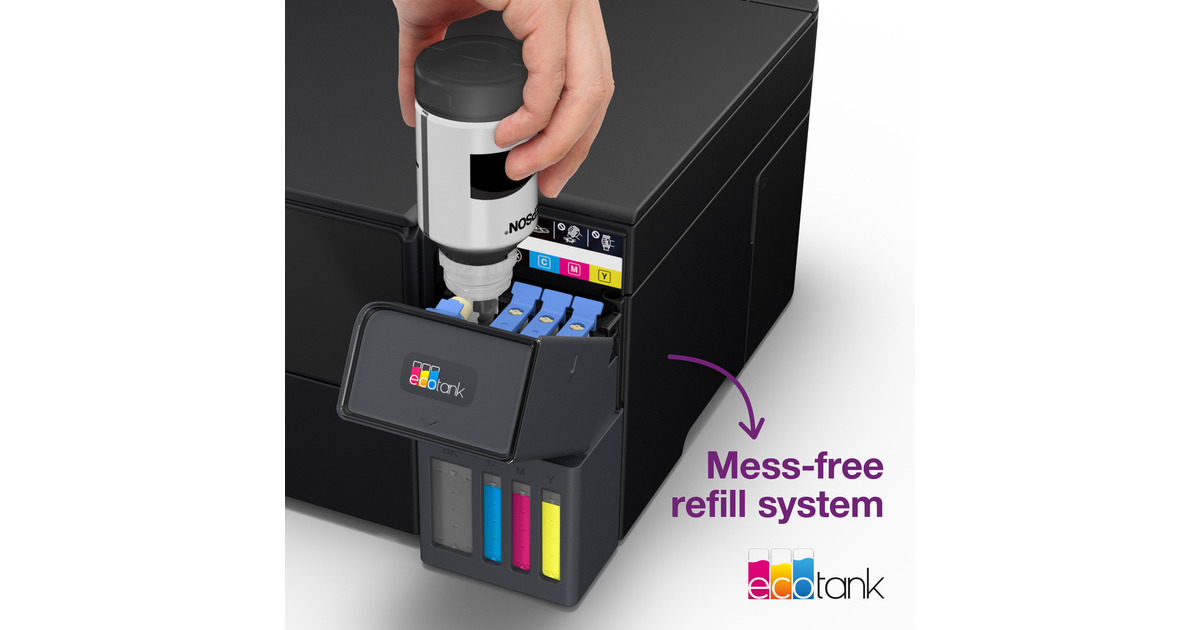 EpsonEcoTank ET-2950 all-in-one inkjetprinter  (Zwart, Scannen, Kopiëren, wifi, inclusief tot 3 jaar inkt)